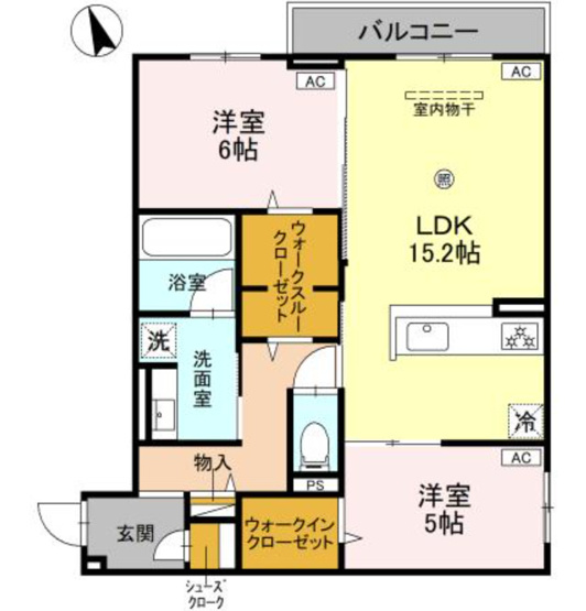 【間取り】 | ファブール東羽衣