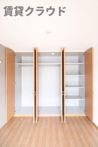 パレスコートの収納|収納自慢のお部屋です！