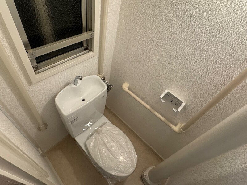 兵庫県公社　上湊川高層のトイレ|シンプルで使いやすいトイレです