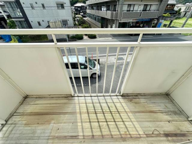 パセオ宮前のバルコニー