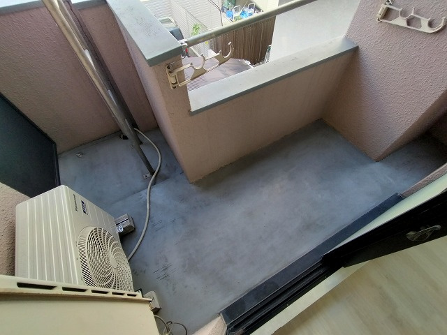 神戸市東灘区青木５丁目の賃貸マンションのバルコニー