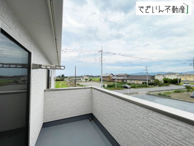【バルコニー】 | ワイウッドコート児玉郡上里町(大御堂)第61期　新築住宅 | ≪1号棟≫
現地(2026年6月撮影)