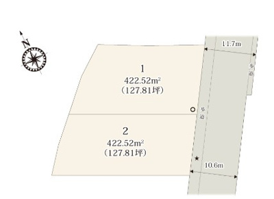 【区画図】 | ワイウッドコート児玉郡上里町(大御堂)第61期　新築住宅