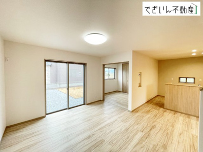 【居間・リビング】 | ワイウッドコート児玉郡上里町(大御堂)第61期　新築住宅 | ≪1号棟≫
現地(2026年6月撮影)