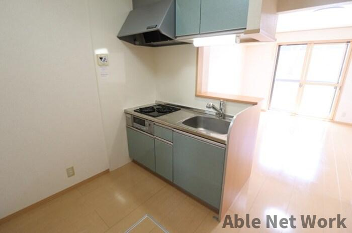 アーバンヒルズかしまⅡのキッチン|対面式キッチン