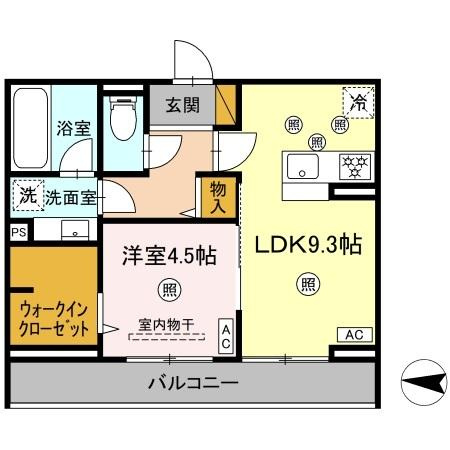 b-kubus(ビークブス)の間取り