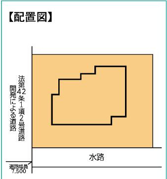 野田市西三ヶ尾　中古戸建　昭和59年築の区画図