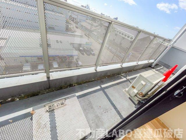 メゾンエスポアールのバルコニー