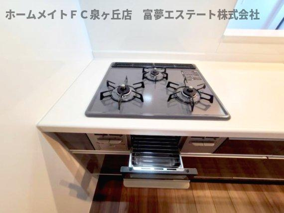【キッチン】 | ファブール東羽衣