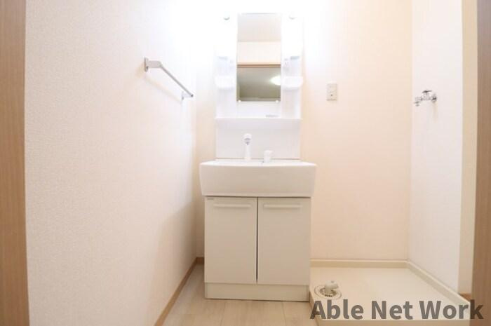 アーバンヒルズかしまⅡの洗面所|洗面化粧台