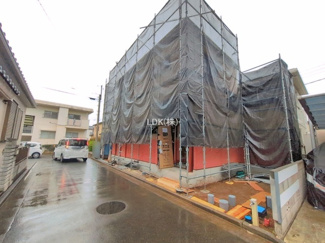 【前面道路含む現地写真】 | 上棟（撮影：'26/03/25）