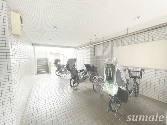 クレール山本のその他共用部分|駐輪場です