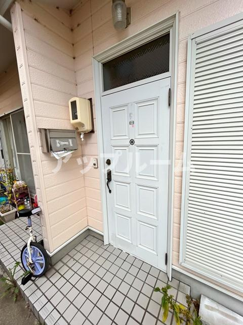 大野コーポのエントランス