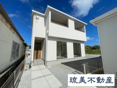 【外観】 | 南城市玉城百名3期（全2棟）ラスト1号棟 | 1号棟　駐車3台完備♪