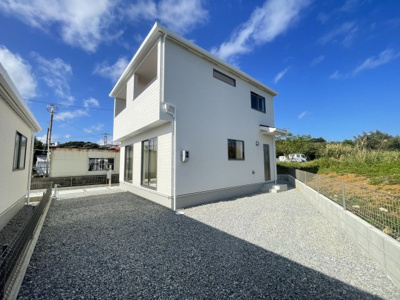 【外観】 | 南城市玉城百名3期（全2棟）ラスト1号棟 | 1号棟　敷地面積68坪の広々お庭付き♪