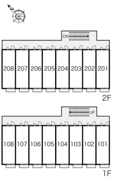 【区画図】 | レオパレスけやき通り | 間取り配置図