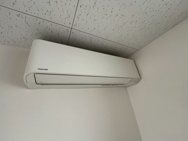 豊明市倉庫付き事務所の設備