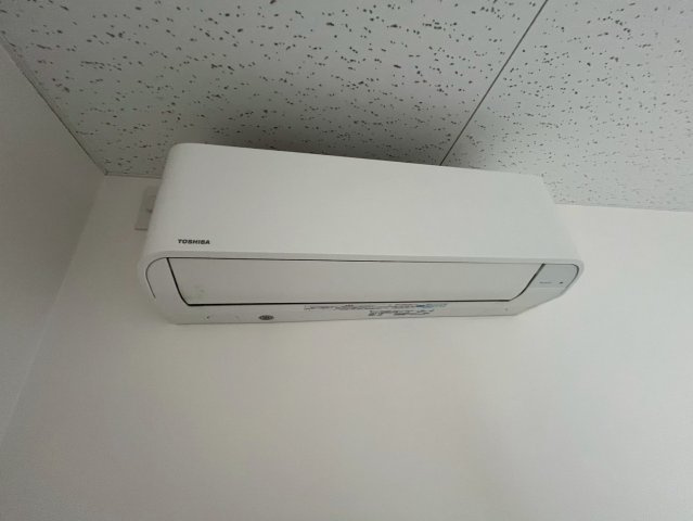 豊明市倉庫付き事務所の設備