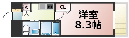 【間取り】 | ディナスティ玉造　仲介手数料無料