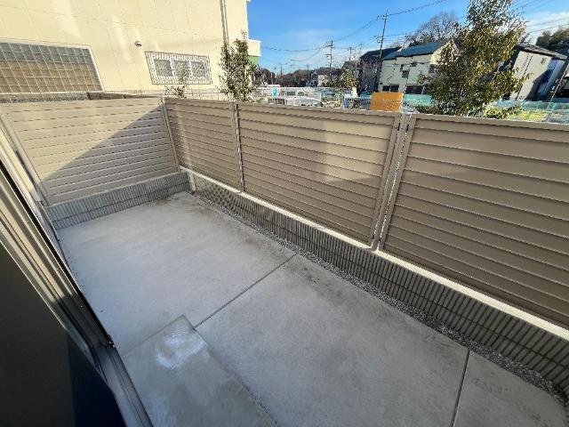 アドニスのバルコニー|専用庭