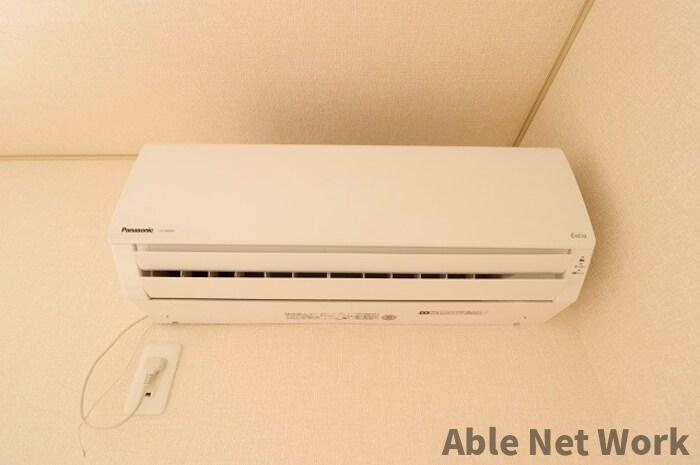 ウィルスクエアBの設備|エアコン付き