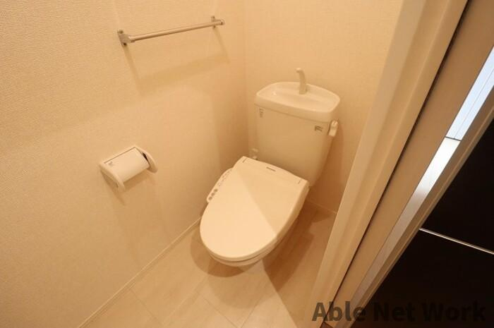 ウィルスクエアBのトイレ|温水洗浄便座