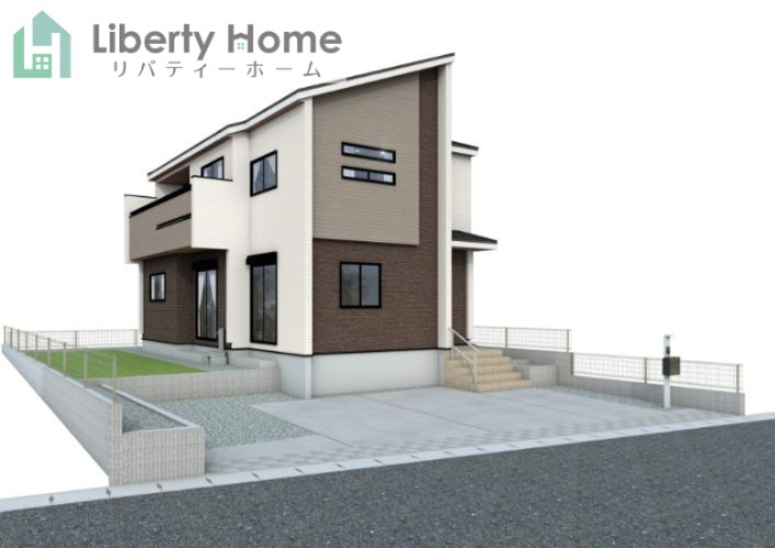 龍ヶ崎城ノ内1丁目3期　新築戸建の完成予想図|ご予約をいただければ、『平日の空いた時間』『周辺物件まとめて見たい』『1件だけ見たい』ももちろん可能です♪
お気軽にお問合せください♪