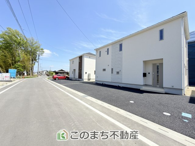 CRADLEGARDEN那須塩原市豊浦南町第5　2号棟の前面道路含む現地写真|前面道路含む現地写真