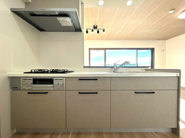 リフォーム中古マンション　アクアディア大垣　平成8年築のキッチン