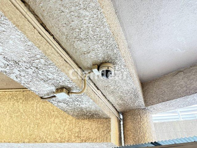 リバーパーク桜木の防犯設備|共用部には防犯カメラを設置。日々の暮らしに安心感を添える設備が整っています