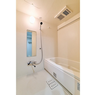 【浴室】 | アルファコート曳舟2 | 落ち着いた空間のお風呂です