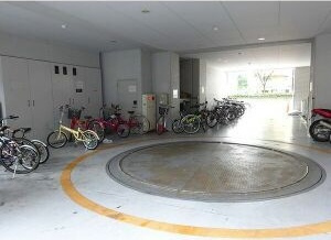 プロシード新栄の駐車場