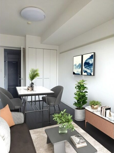 プロシード新栄の居間・リビング