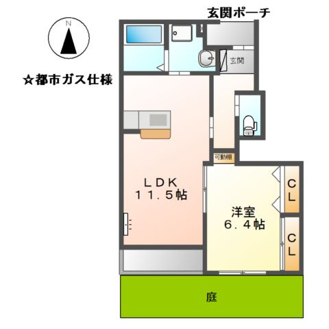 リーマ　ルーマの間取り