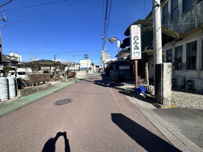 【前面道路含む現地写真】 | 大田原市中央1丁目　土地