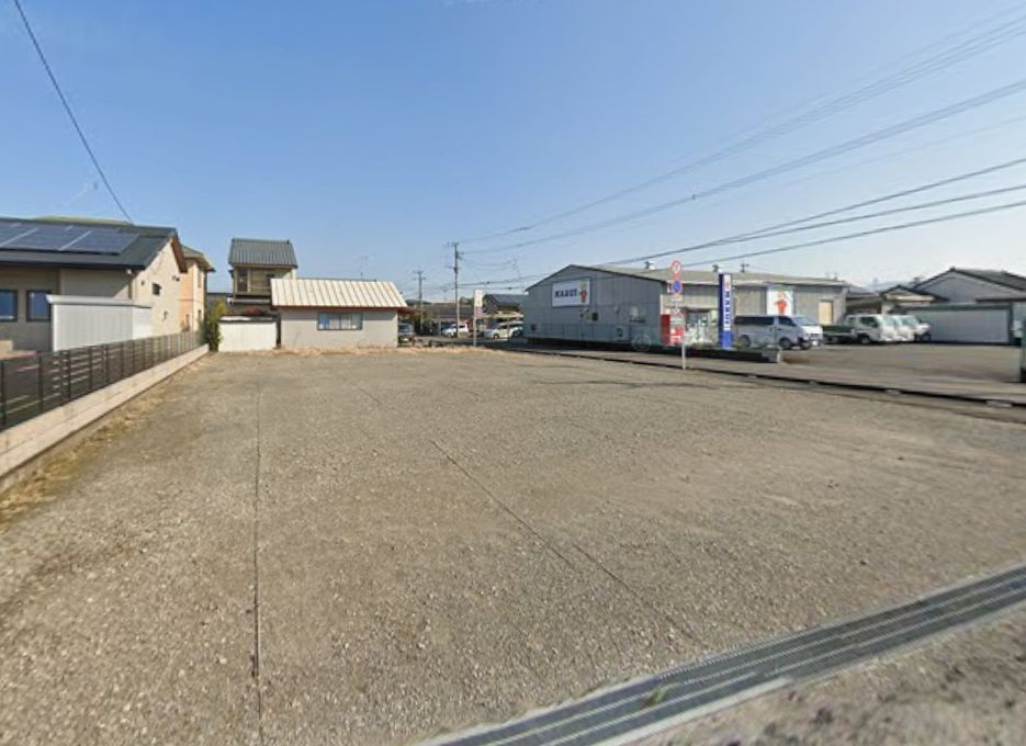 都城市一万城町の売地の外観