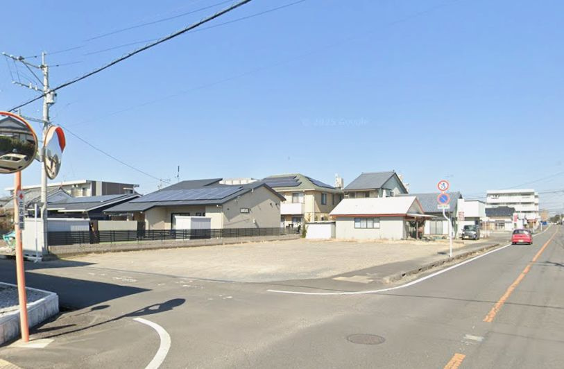 都城市一万城町の売地の外観