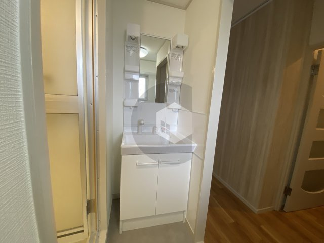 ロイヤルサカエマンションの独立洗面台