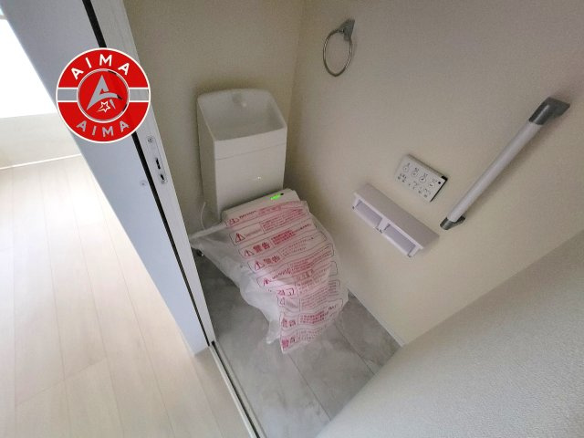 福岡市城南区樋井川4丁目第1-1棟（1号棟）のトイレ|温水洗浄便座を完備しております。2ヶ所にトイレがあるのは朝の慌ただしい時間も安心です。