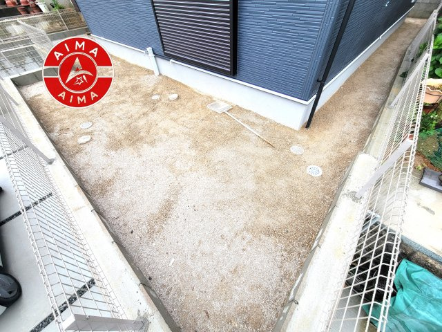 福岡市城南区樋井川4丁目第1-1棟（1号棟）の外観|お庭で自由な時間を過ごせます。
