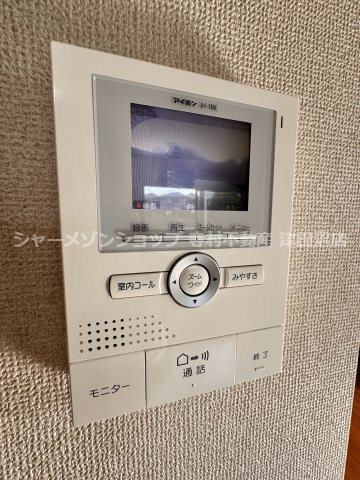 山﨑邸西棟のセキュリティ|カラーモニターホンで安心対応