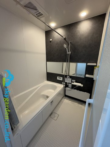 茅ヶ崎市松尾1期　新築戸建の浴室|日々の疲れを癒すお風呂付です