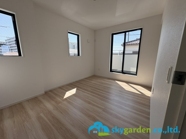 茅ヶ崎市松尾1期　新築戸建の洋室|ゆったりした洋室です