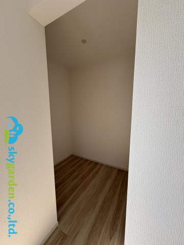 茅ヶ崎市松尾1期　新築戸建の収納|専用の収納スペースです