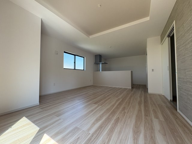 茅ヶ崎市松尾1期　新築戸建の居間・リビング