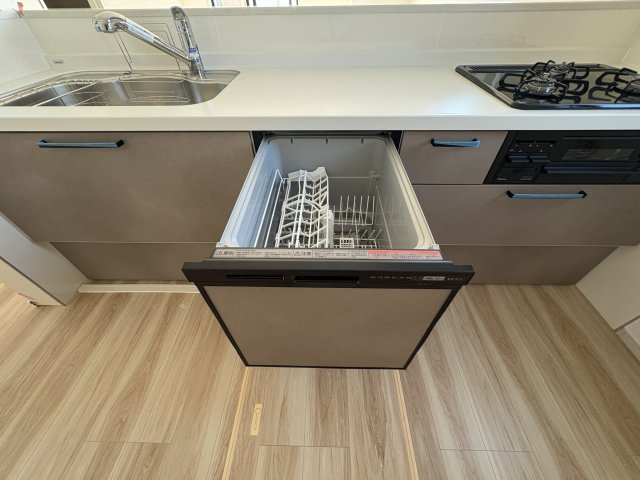 茅ヶ崎市松尾1期　新築戸建のキッチン|食洗機付いてます