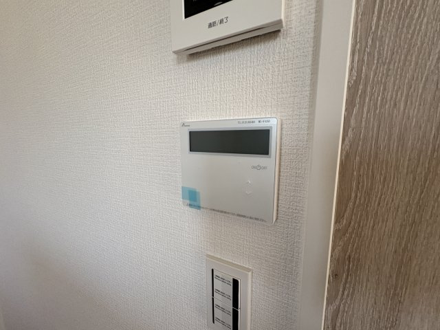 茅ヶ崎市松尾1期　新築戸建の設備|給湯器スイッチパネル