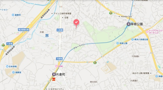 メゾン　クレールの地図