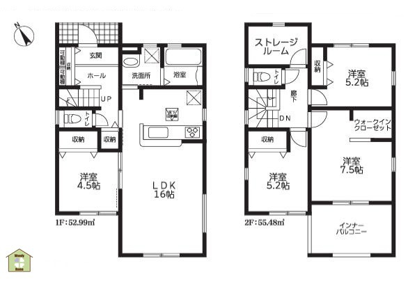 春日部市南中曽根　新築一戸建て
