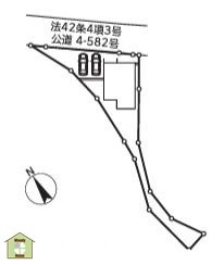 春日部市南中曽根　新築一戸建ての区画図